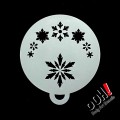 Ooh Stencils C26 - Pochoir Frozen Snowflake 2 Flip - Flocon